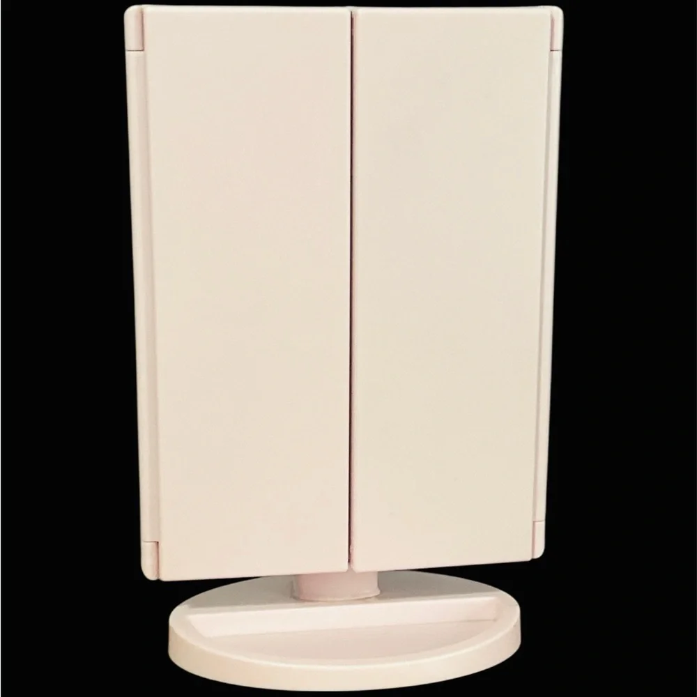 Tri-Fold Vanity Mirror with LED Lights